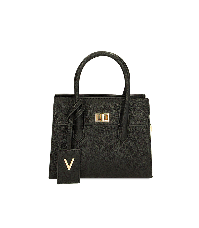Mini-bag nera a mano