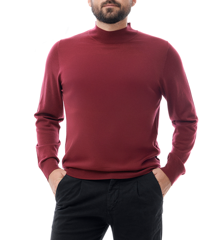 Maglioncino bordeaux