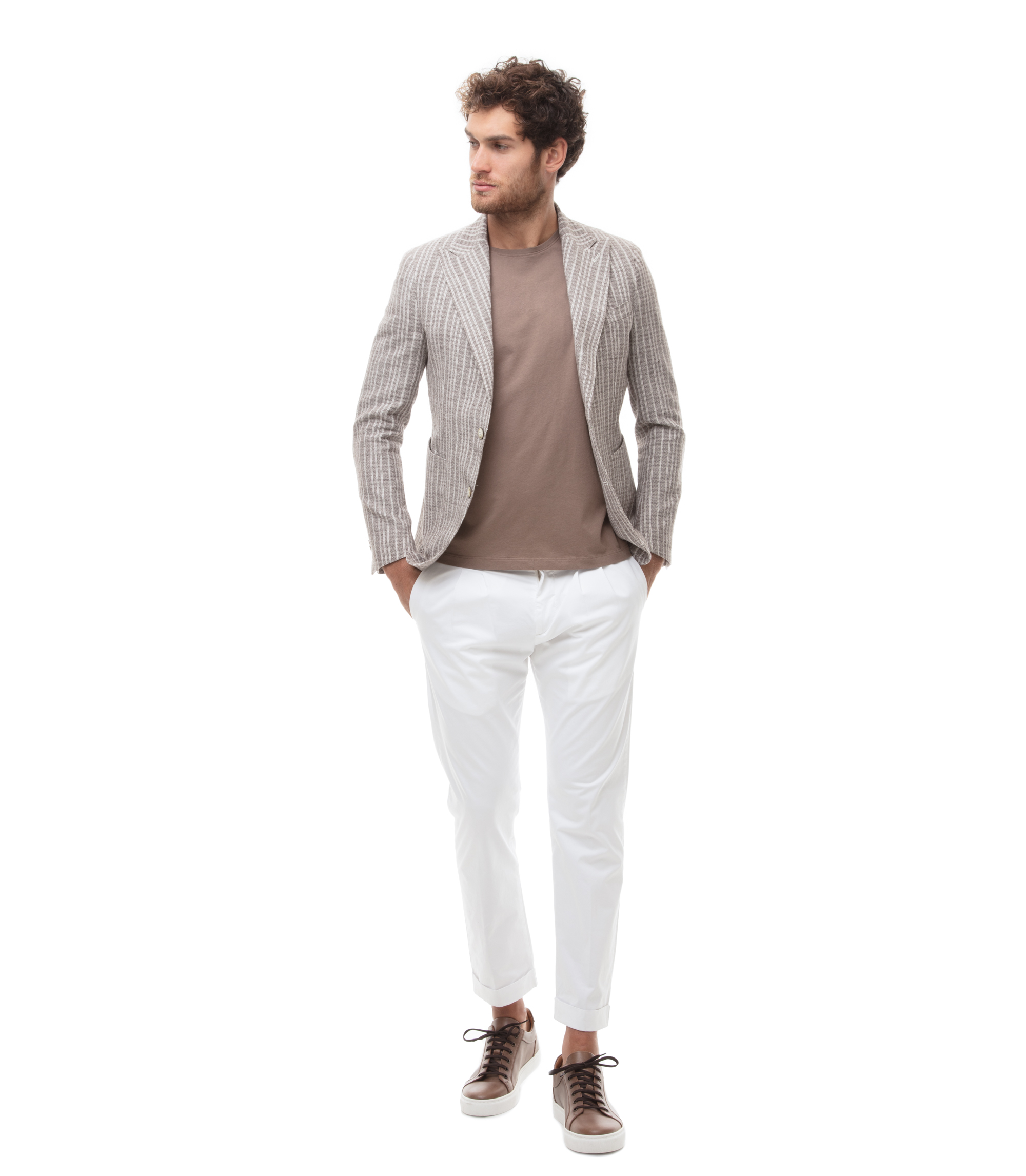 Giacca best sale elegante beige