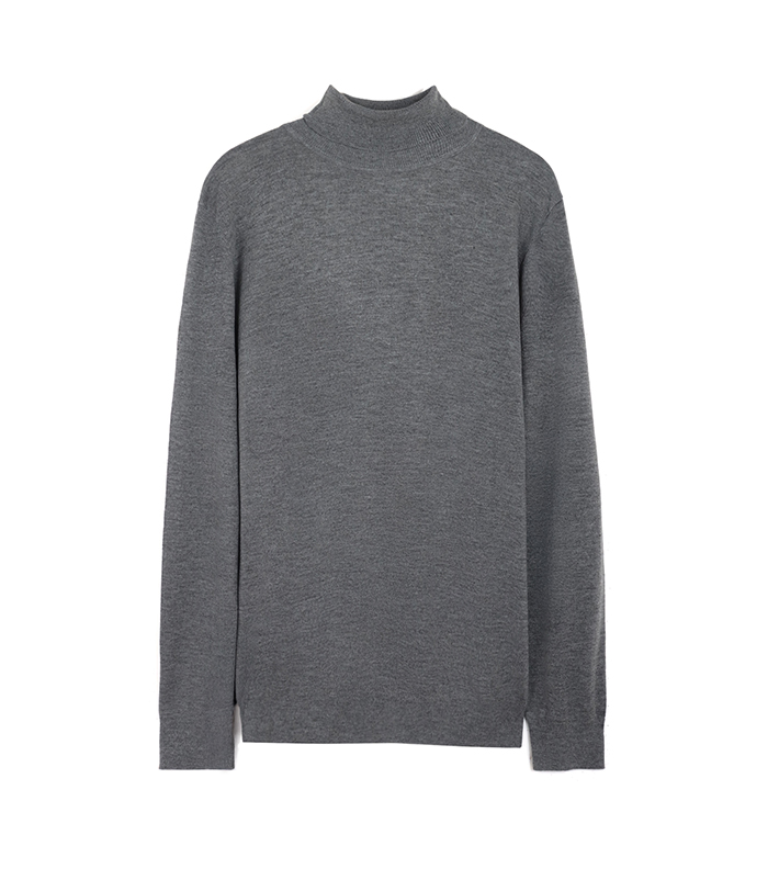 Dolcevita da uomo grigio