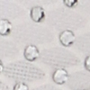 Slingback argento in rete, tacco 10,5 cm, 