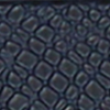 Portafoglio blu in pelle con logo embossed, 