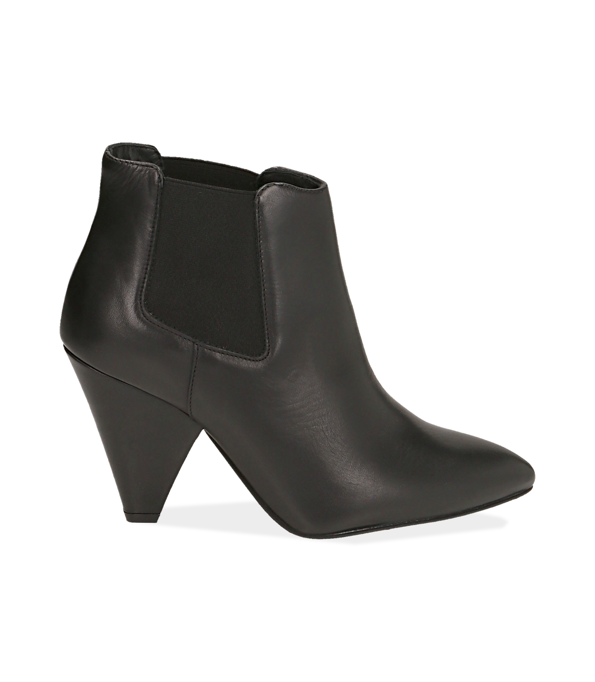 Chelsea boots neri in pelle di vitello 