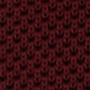 Cravatta bordeaux in cotone con fondo dritto