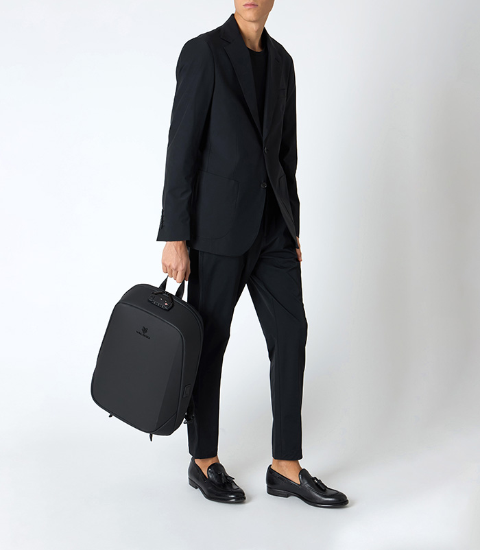 Pantalone da uomo slim nero