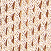 Poncho da donna in maglina dorato, 