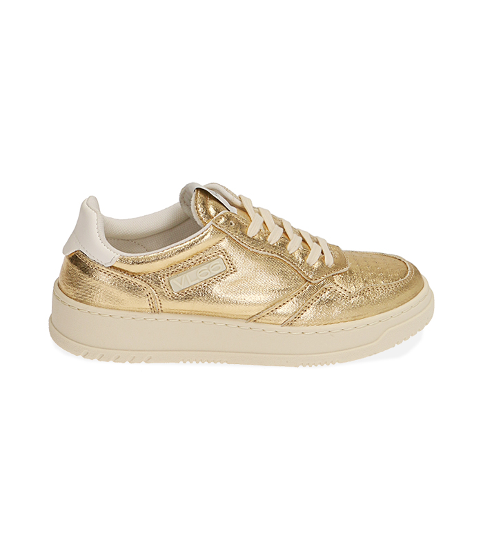 Sneakers platino laminato