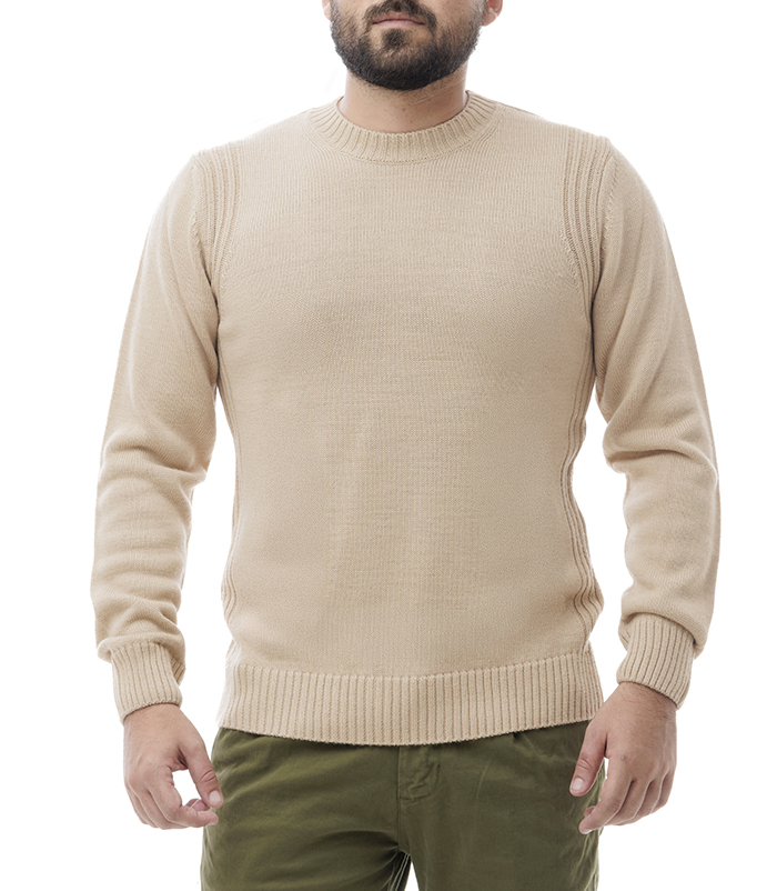 Maglione beige casual